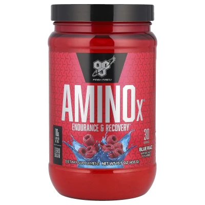 BSN - AminoX® | Endurance & Recovery | Blue Raz | 15.3 oz (435 g)