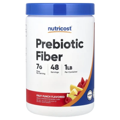 Nutricost - Prebiotic Fiber | Fruit Punch | 16.2 oz (454 g)