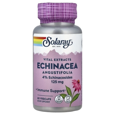 Solaray - Vital Extracts | Echinacea Angustifolia | 60 VegCaps