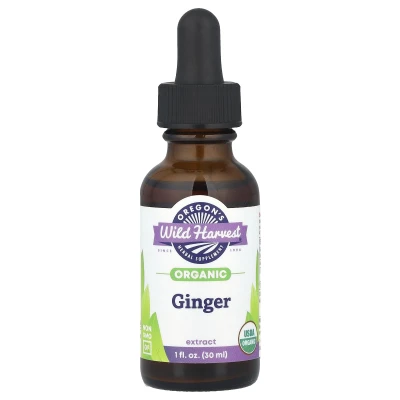 Oregon's Wild Harvest - Organic Ginger Extract | 1 fl oz (30 ml)