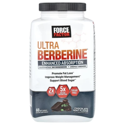 Force Factor - Ultra Berberine™ | Chocolate Mint | 60 Soft Chews