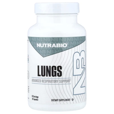 NutraBio - Lungs | 90 Capsules