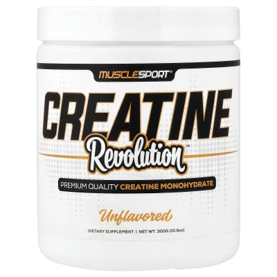 MuscleSport - Creatine Revolution™ | Unflavored | 10.6 oz (300 g)