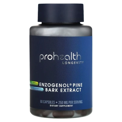 ProHealth Longevity - Enzogenol Pine Bark Extract | 60 Capsules (125 mg per Capsule)