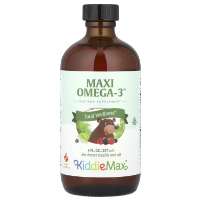 Maxi Health - KiddieMax® Maxi Omega-3™ | Natural Fruity Burst | 8 fl oz (237 ml)