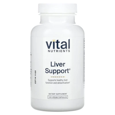 Vital Nutrients - Liver Support | 120 Vegan Capsules
