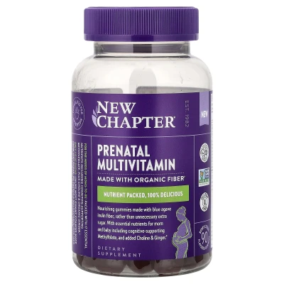 New Chapter - Prenatal Multivitamin | Berry Citrus | 90 Flavored Gummies
