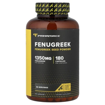 Primaforce - Fenugreek | 180 Capsules (675 mg per Capsule)