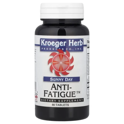 Kroeger Herb Co - Sunny Day | Anti-Fatigue™ | 80 Tablets