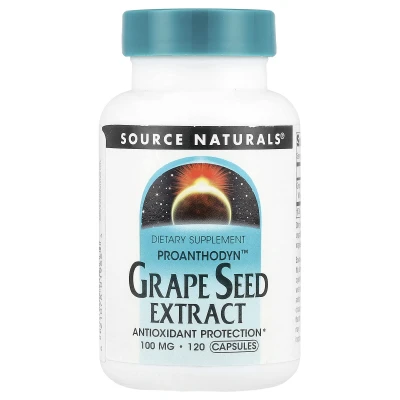 Source Naturals - Proanthodyn™ | Grape Seed Extract | 100 mg | 120 Capsules