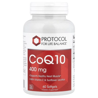 Protocol for Life Balance - CoQ10 | 400 mg | 60 Softgels