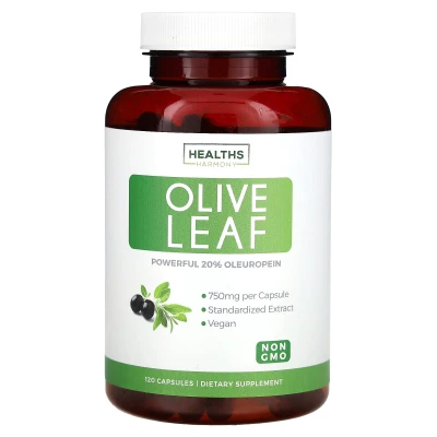 Healths Harmony - Olive Leaf | 750 mg | 120 Capsules