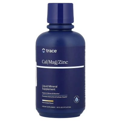 Trace - Liquid Mineral Supplement | Cal/Mag/Zinc | Pina Colada | 16 fl oz (473 ml)