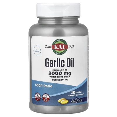 KAL - Garlic Oil | 250 SoftGels