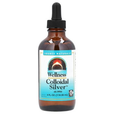 Source Naturals - Wellness Colloidal Silver | 4 fl oz (118.28 ml)