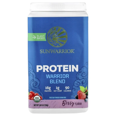 Sunwarrior - Warrior Blend | Protein | Berry | 1.65 lb (750 g)