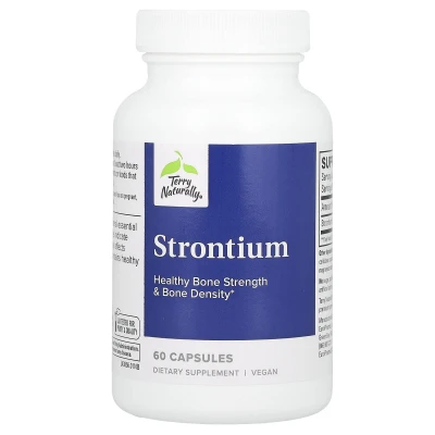 Terry Naturally - Strontium | 60 Capsules (340 mg per Capsule)