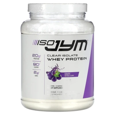 JYM Supplement Science - Clear Isolate Whey Protein | Grape | 1.1 lbs (JYM Supplement Science - Clear Isolate Whey Protein | Grape | 1.1 lbs (18.3 oz))