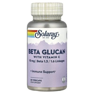 Solaray - Beta Glucan with Vitamin C | 60 VegCaps