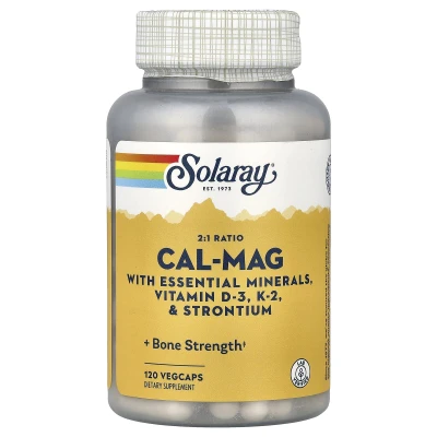 Solaray - 2:1 Ratio Cal-Mag | 120 VegCaps