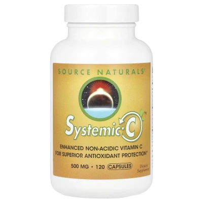 Source Naturals - Systemic C™ | 120 Capsules (500 mg per Capsule)