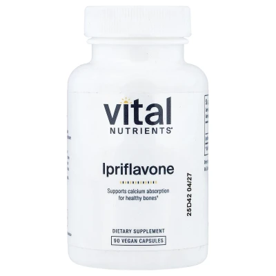 Vital Nutrients - Ipriflavone | 90 Vegan Capsules (300 mg per Capsule)