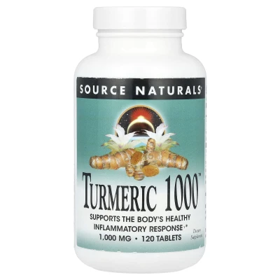 Source Naturals - Turmeric 1000™ | 1 | 000 mg | 120 Tablets