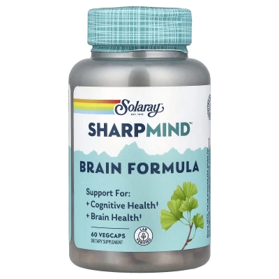 Solaray - SharpMind™ | Brain Formula | 60 VegCaps