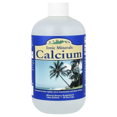 Eidon Ionic Minerals - Ionic Minerals | Calcium | 18 oz (533 ml)