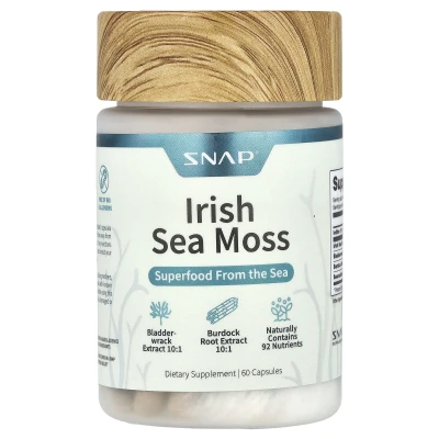Snap Supplements - Irish Sea Moss | 60 Capsules