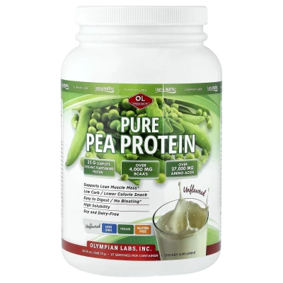 Olympian Labs - Pure Pea Protein | Unflavored | 29.76 oz (843.75 g)