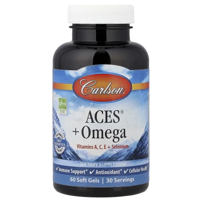 Carlson - ACES® + Omega | 60 Soft Gels