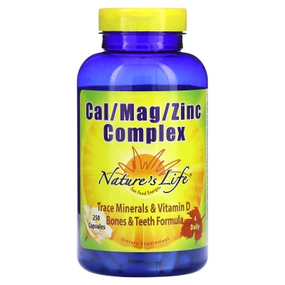 Nature's Life - Cal/Mag/Zinc Complex | 250 Capsules