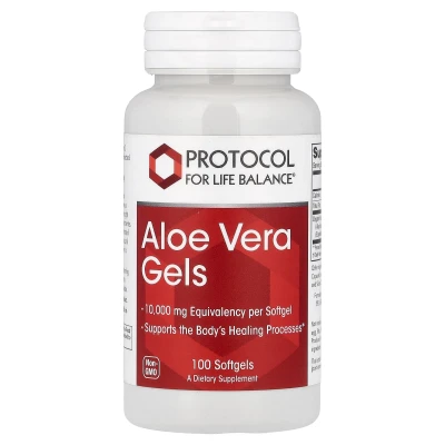 Protocol for Life Balance - Aloe Vera Gels | 10000 mg | 100 Softgels
