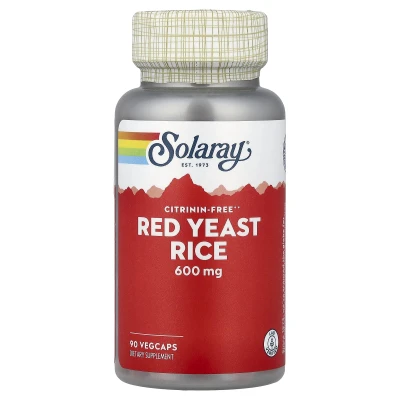 Solaray - Red Yeast Rice | 600 mg | 90 VegCaps