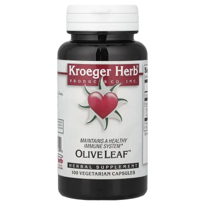 Kroeger Herb Co - Olive Leaf™ | 100 Vegetarian Capsules