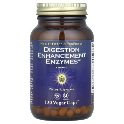 HealthForce Superfoods - Digestion Enhancement Enzymes™ | 120 VeganCaps