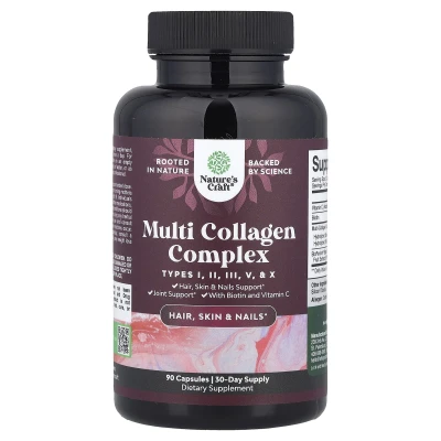 Nature's Craft - Multi Collagen Complex | 90 Capsules