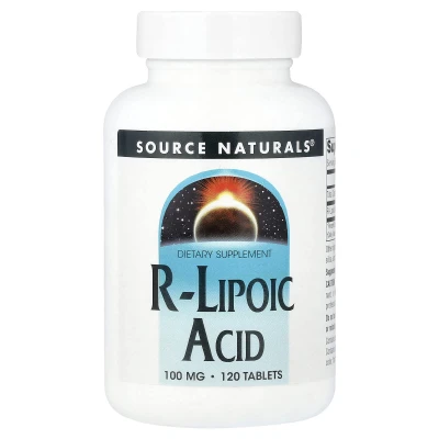 Source Naturals - R-Lipoic Acid | 100 mg | 120 Tablets