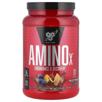 BSN - AminoX® | Endurance & Recovery | Fruit Punch | 2.24 lb (1.02 kg)