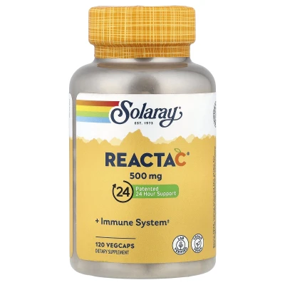 Solaray - Reacta-C® | 500 mg | 120 VegCaps