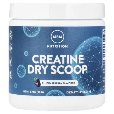 MRM Nutrition - Creatine Dry Scoop | Blue Raspberry | 3.2 oz (90 g)