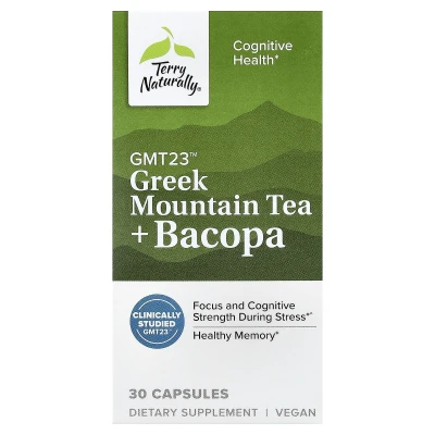 Terry Naturally - Greek Mountain Tea + Bacopa | 30 Capsules