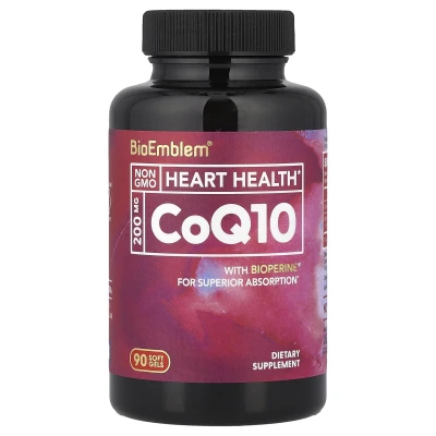BioEmblem - CoQ10 with BioPerine® | 90 Soft Gels