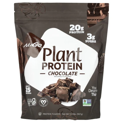 NuGo Nutrition - Plant Protein | Chocolate | 2 lbs (907 g)