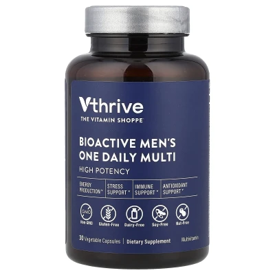 Vthrive - Bioactive Men's One Daily Multi | 30 Vegetable Capsules