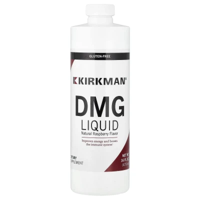 Kirkman Labs - DMG Liquid | Natural Raspberry | 16 fl oz (473 ml)