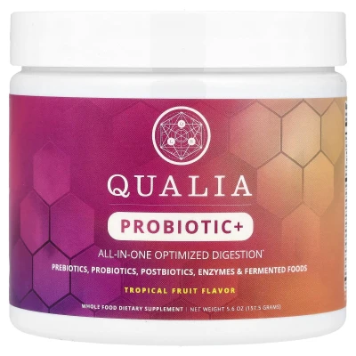Qualia - Probiotic+ | Tropical Fruit | 5.6 oz (157.5 g)