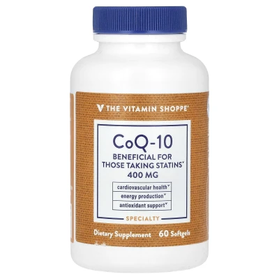 The Vitamin Shoppe - CoQ-10 | 400 mg | 60 Softgels