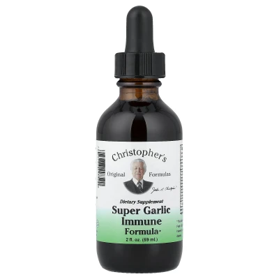 Christopher's Original Formulas - Super Garlic Immune Formula | 2 fl oz (59 ml)